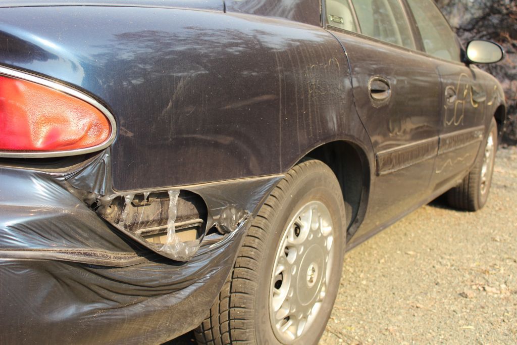 Melted bumper